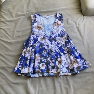 O’Neill Cortez Tank Top Multi-Floral NWOT